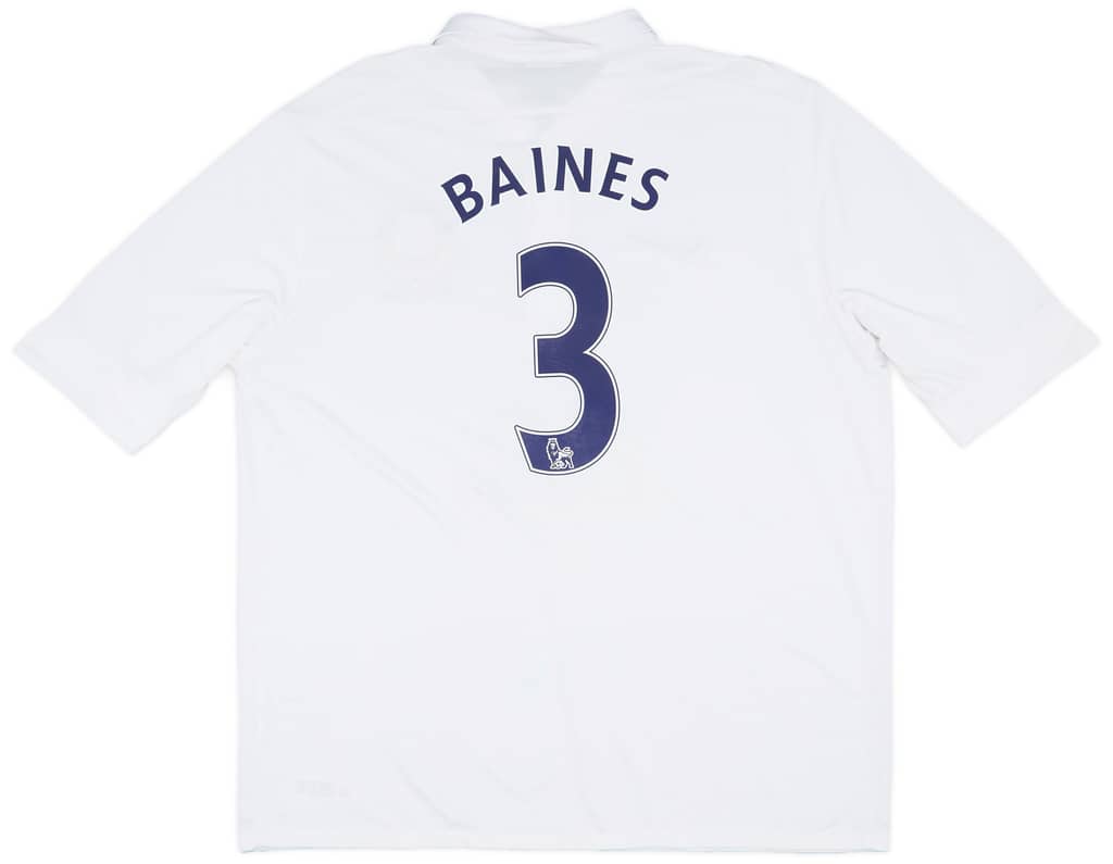 2012-13 Everton Third Shirt Baines #3 - 6/10 - (XXL)