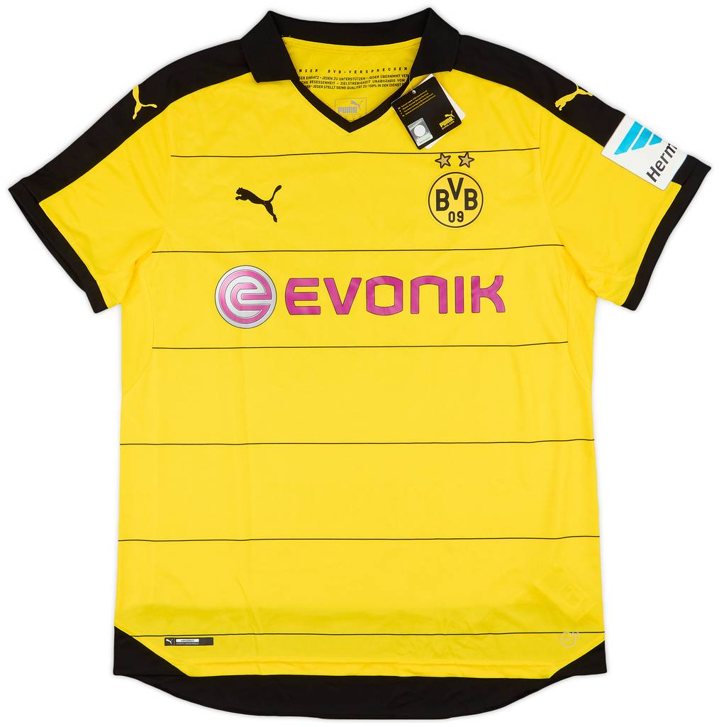 2015-16 Borussia Dortmund Home Shirt Sahin #18 (XL)