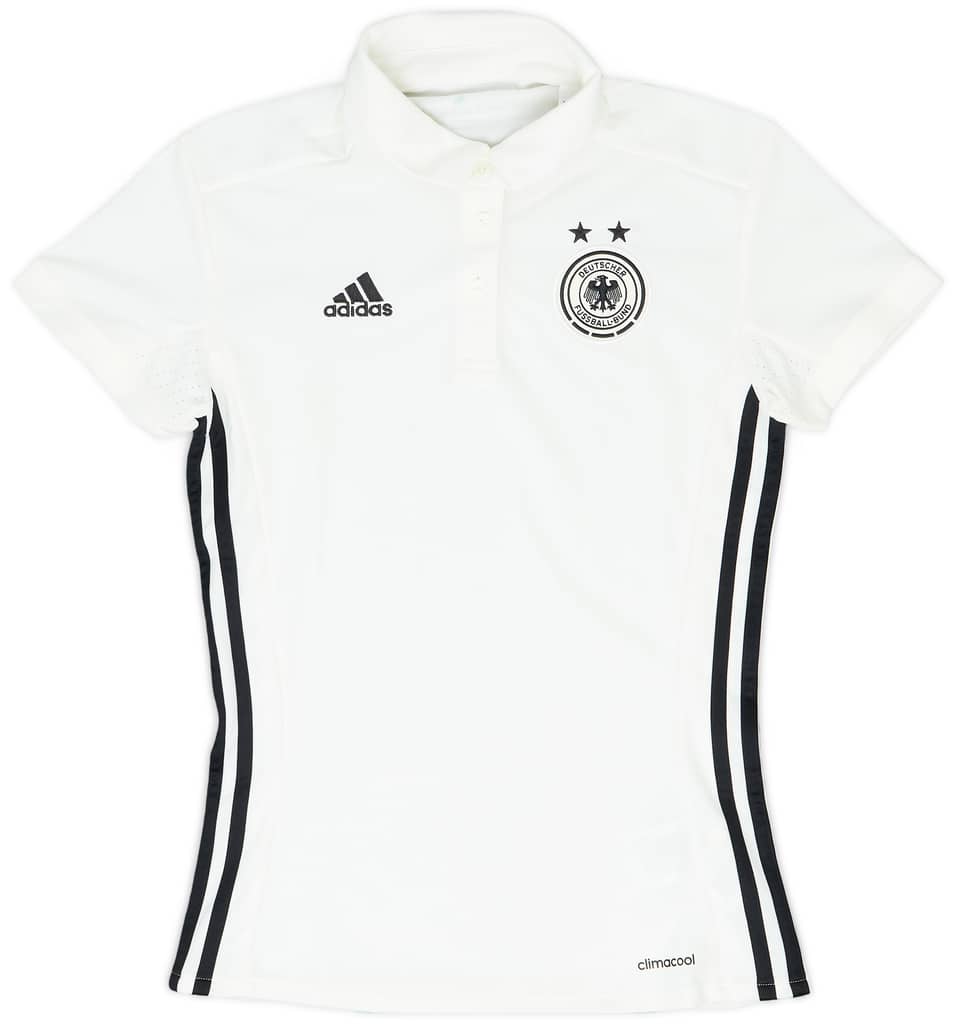 2017 Germany Women's Home Shirt - 9/10 - (Women's XXS)
