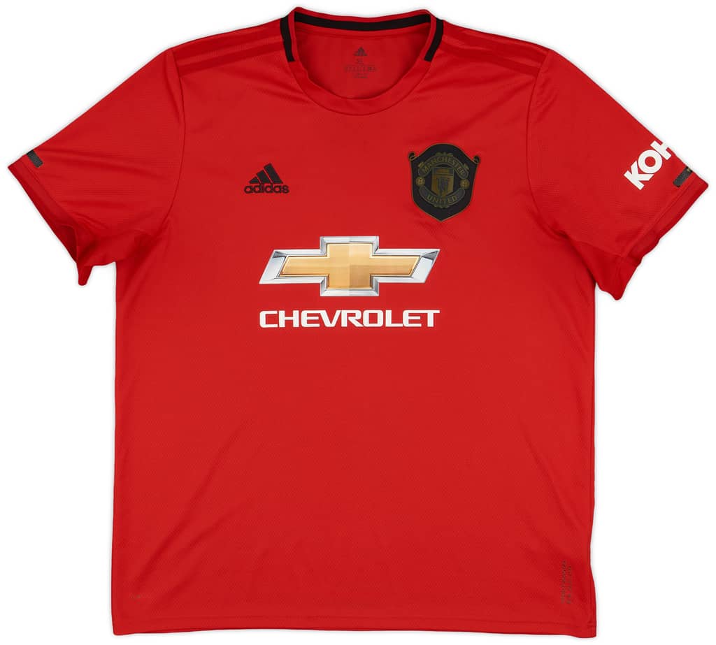 2019-20 Manchester United Home Shirt B.Fernandes #18 - 5/10 - (XL)