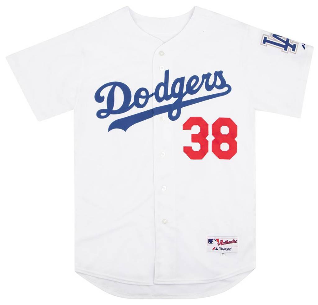 2003-06 LA Dodgers Gagne #38 Authentic Majestic Jersey (Home) L