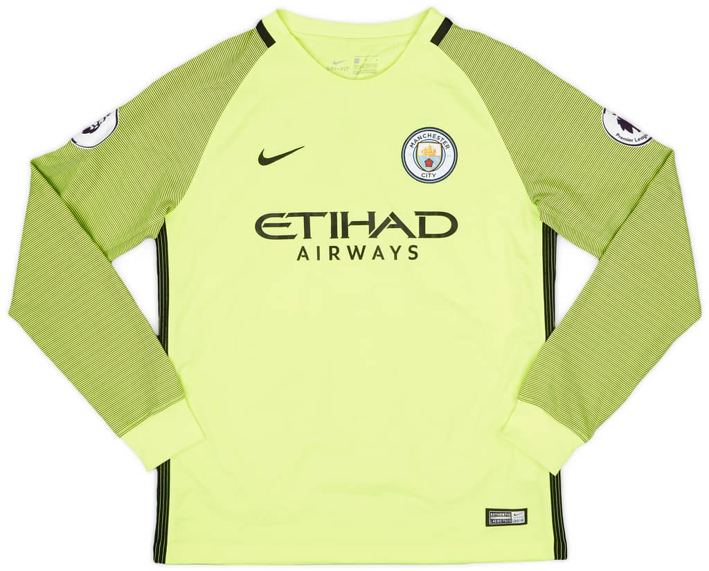 2016-17 Manchester City GK Shirt C.Bravo #1 - 8/10 - (L.Boys)
