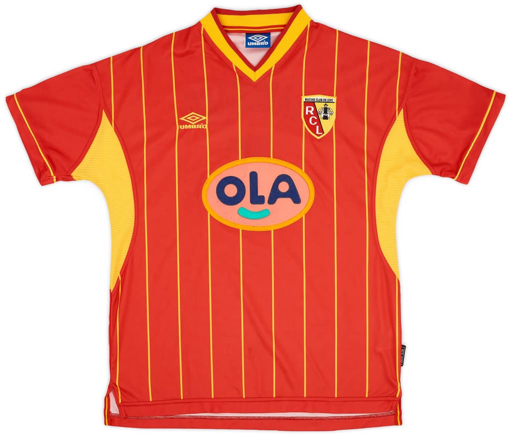 1999-00 Lens Home Shirt Blanchard #5 - 8/10 - (XL)