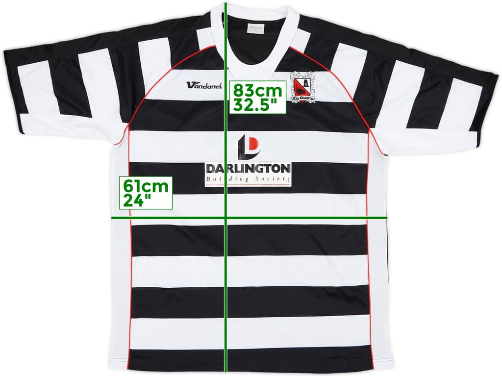 2007-08 Darlington Home Shirt - 6/10 - (XXL)