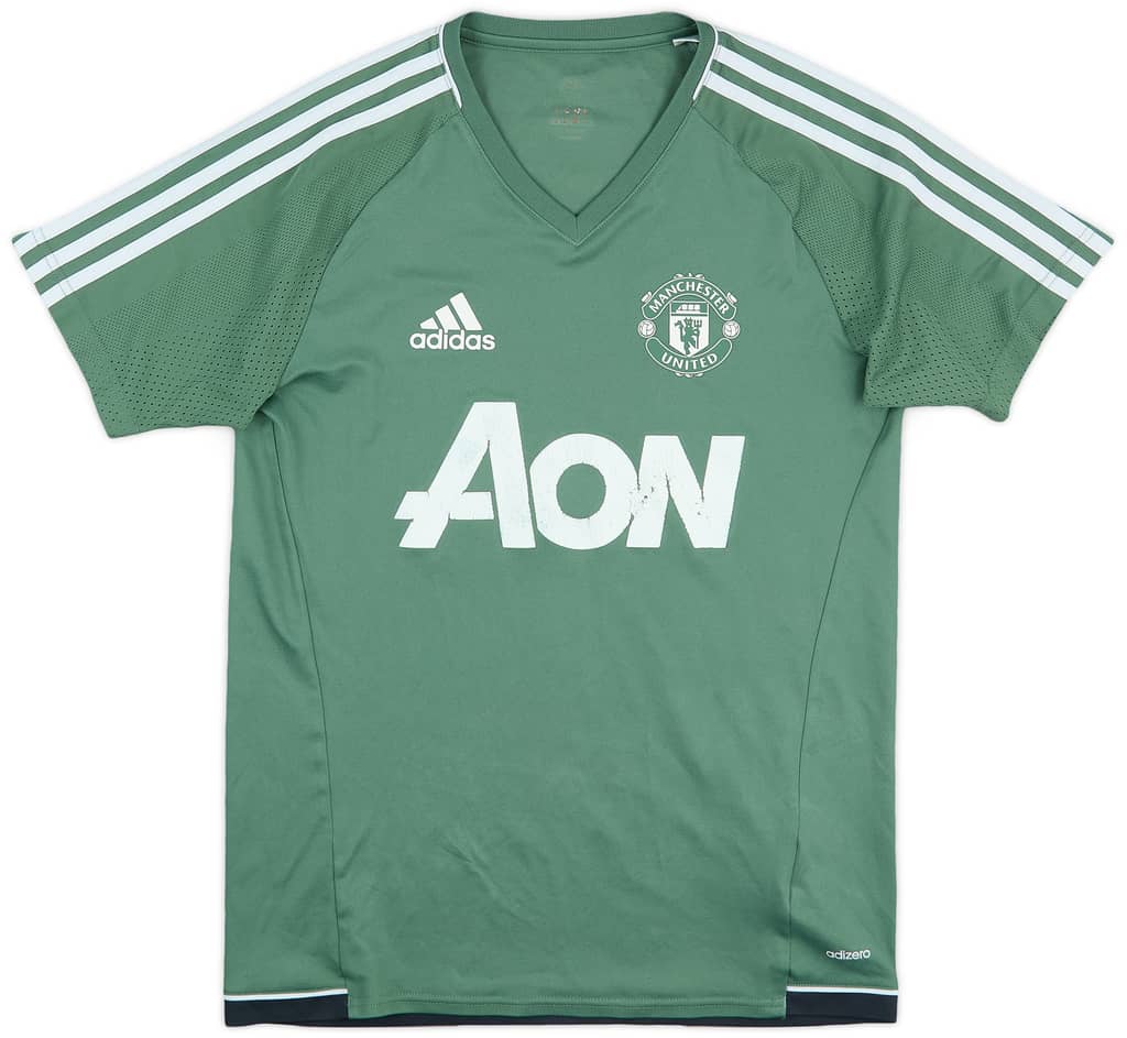 2017-18 Manchester United adidas Training Shirt - 5/10 - (S)