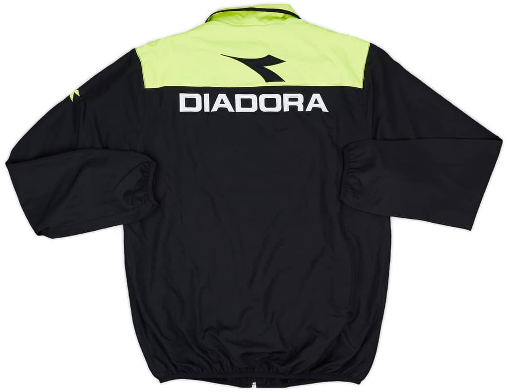 2007-08 Italy Diadora Referee Track Jacket - 8/10 - (S)
