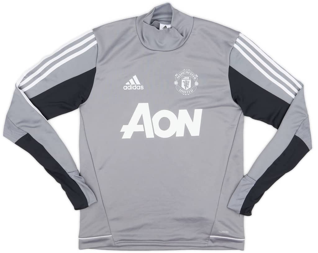 2017-18 Manchester United adidas Training Top - 9/10 - (S)