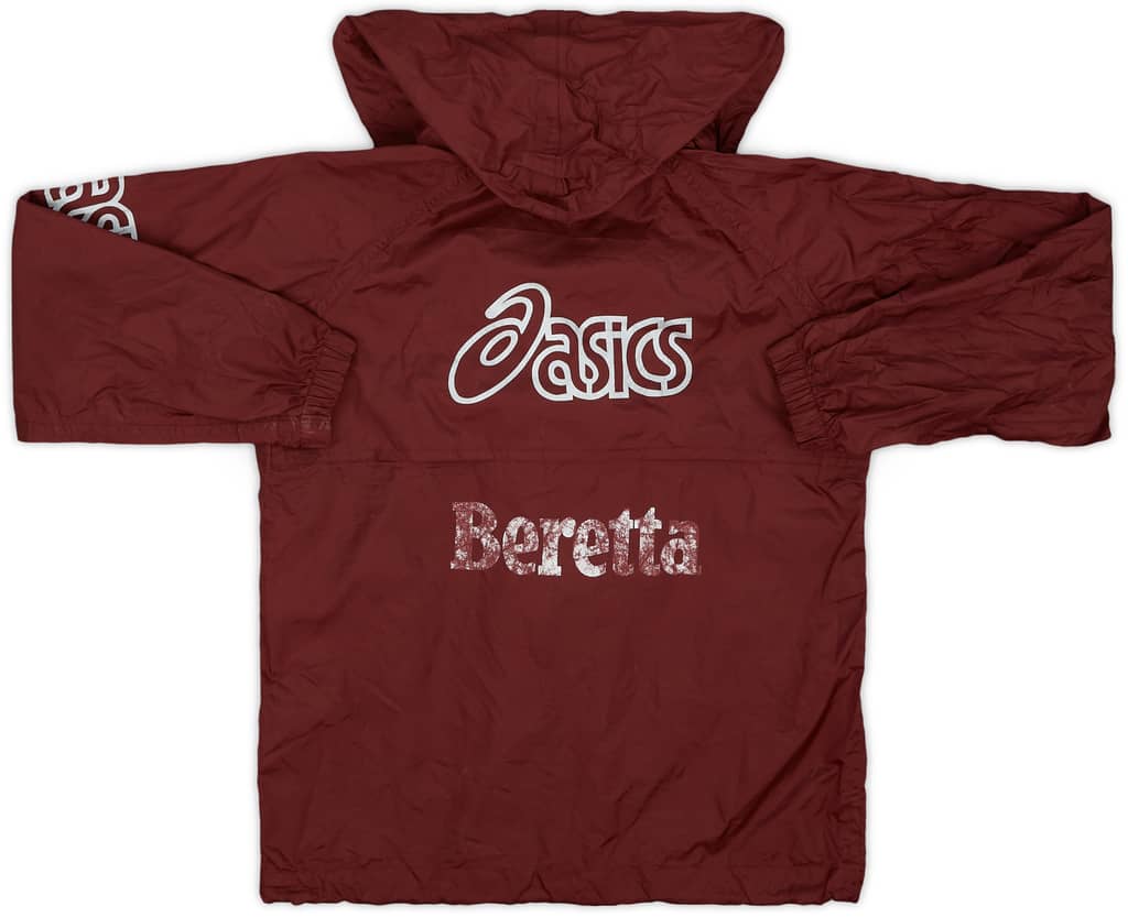 2005-06 Torino Asics 1/4 Zip Rain Jacket - 6/10 - (M.Boys)