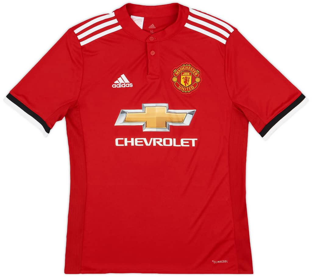 2017-18 Manchester United Home Shirt - 10/10 - (XL.Boys)