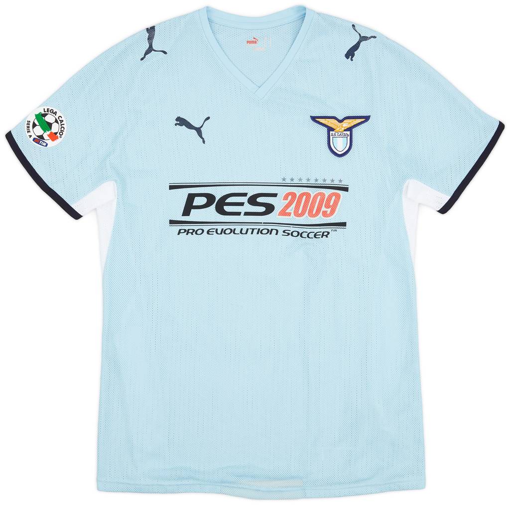 2008-09 Lazio Match Issue Home Shirt Brocchi #5