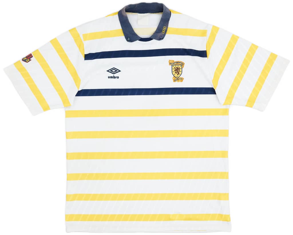 1988-91 Scotland Away Shirt - 8/10 - (L)