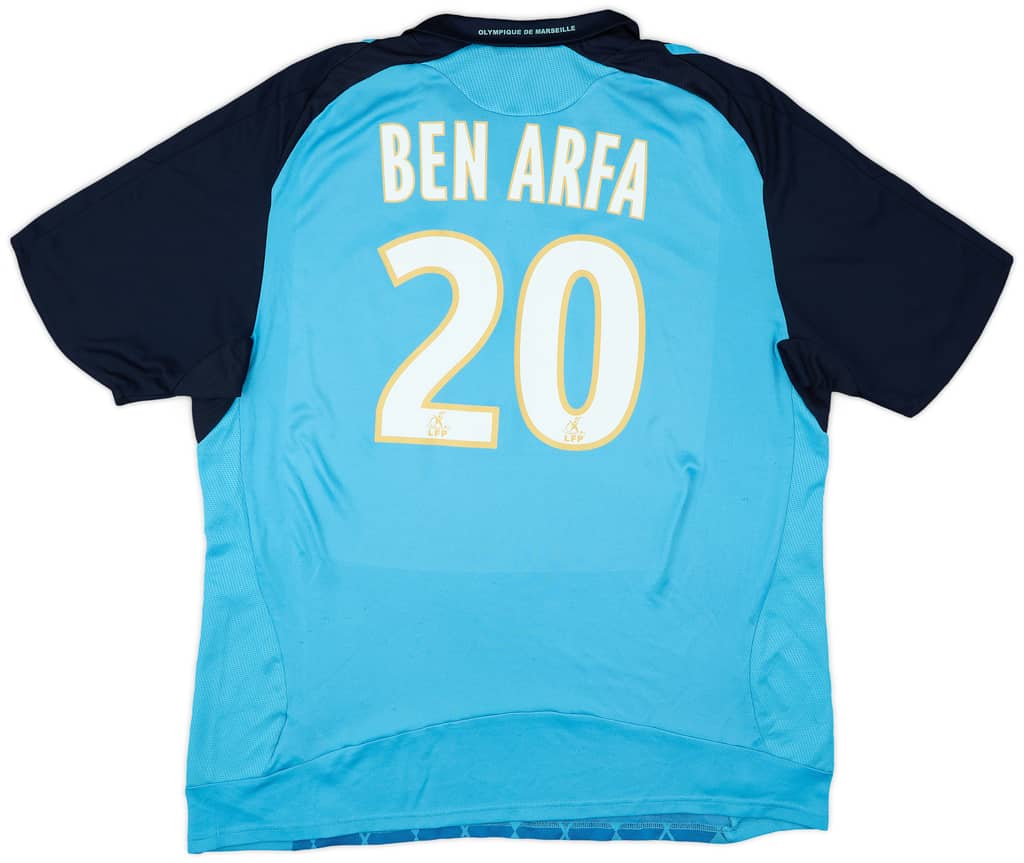 2008-09 Olympique Marseille Away Shirt Ben Arfa #20 - 5/10 - (XL)
