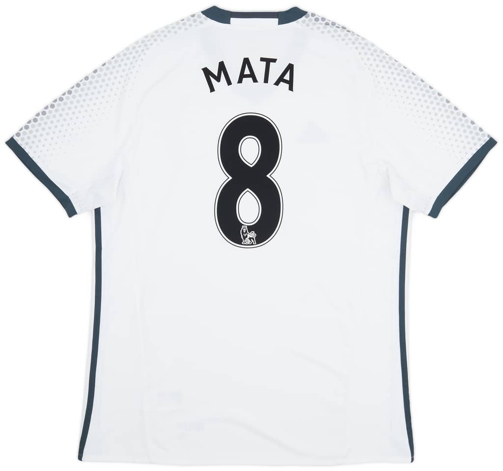 2016-17 Manchester United Third Shirt Mata #8 - 8/10 - (L)