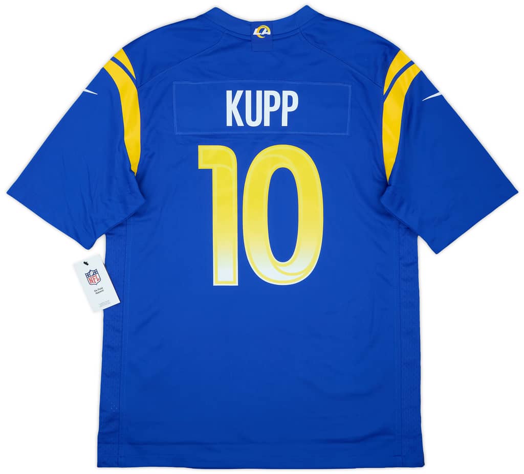2020-24 LA Rams Kupp #10 Nike Game Home Jersey (M)