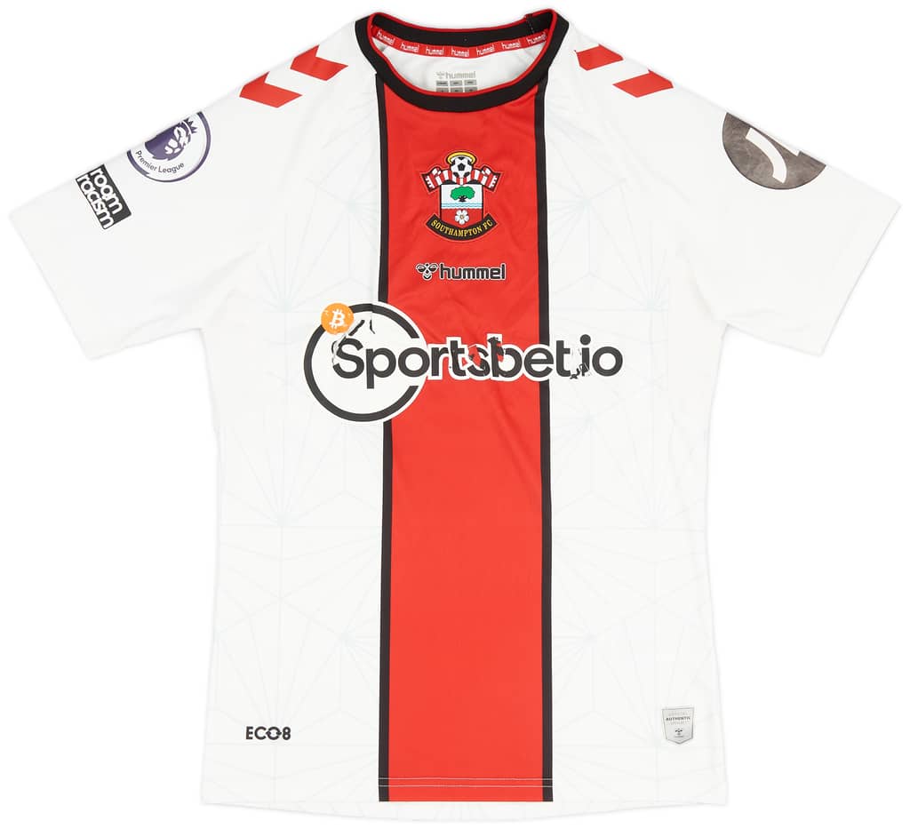 2022-23 Southampton Match Issue Home Shirt Djenepo #19