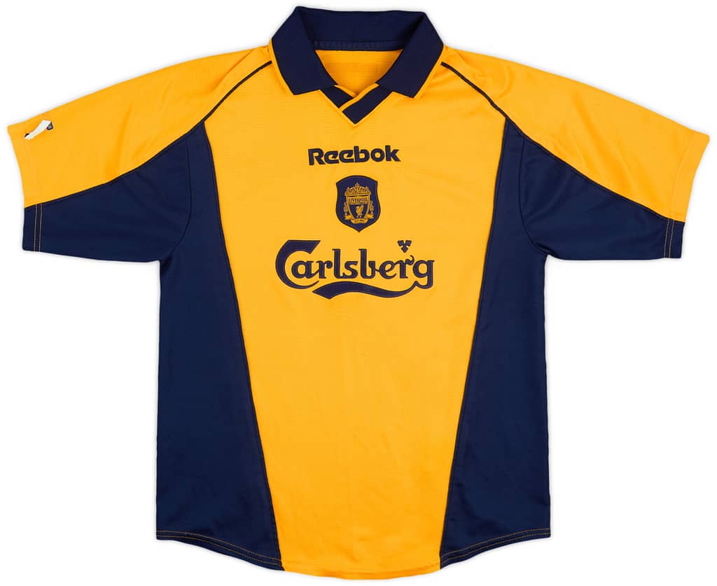 2000-02 Liverpool Away Shirt - 7/10 - (M.Boys)