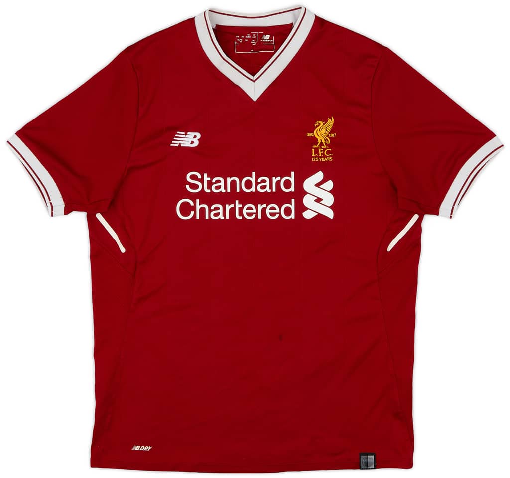 2017-18 Liverpool 125 Years Home Shirt - 6/10 - (XL.Boys)