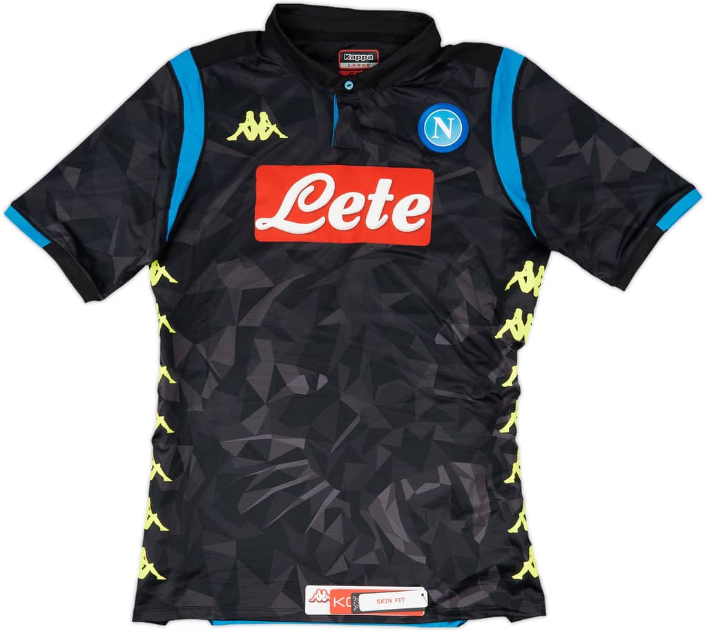 2018-19 Napoli Authentic European Away Shirt (L)