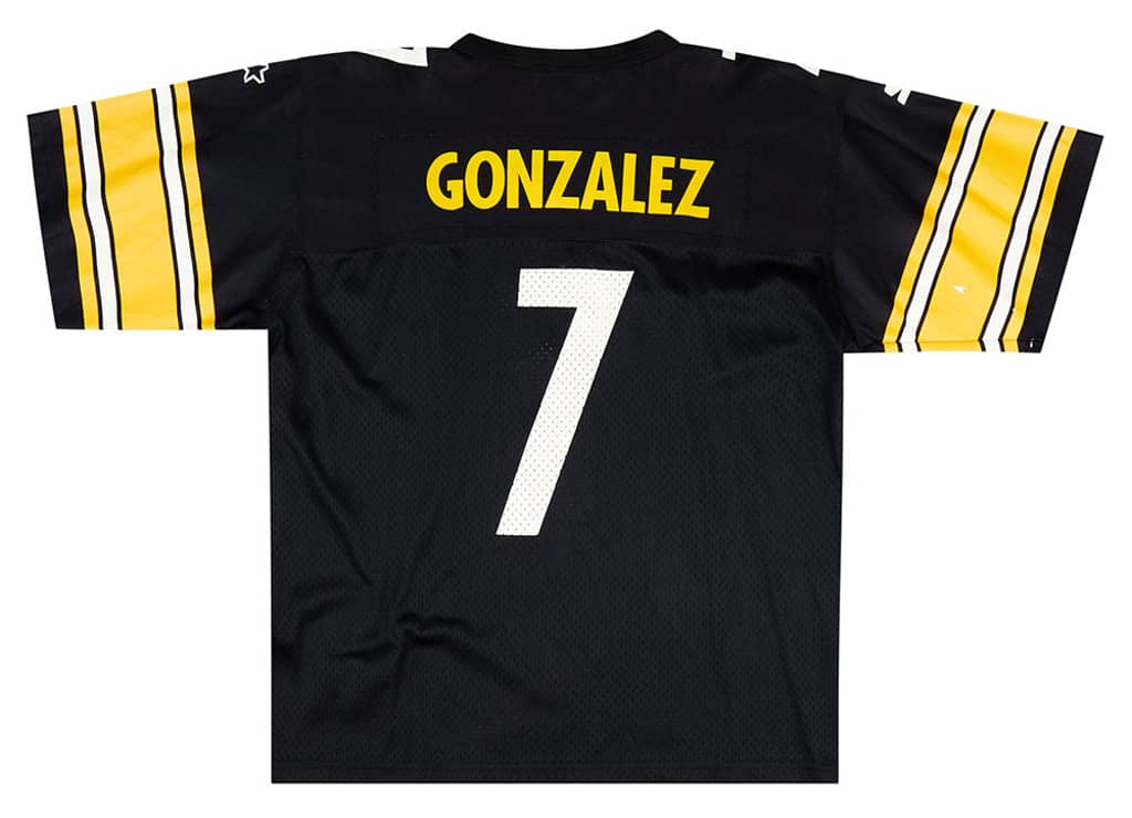 1998-99 Pittsburgh Steelers Gonzalez #7 Starter Jersey (Home) M
