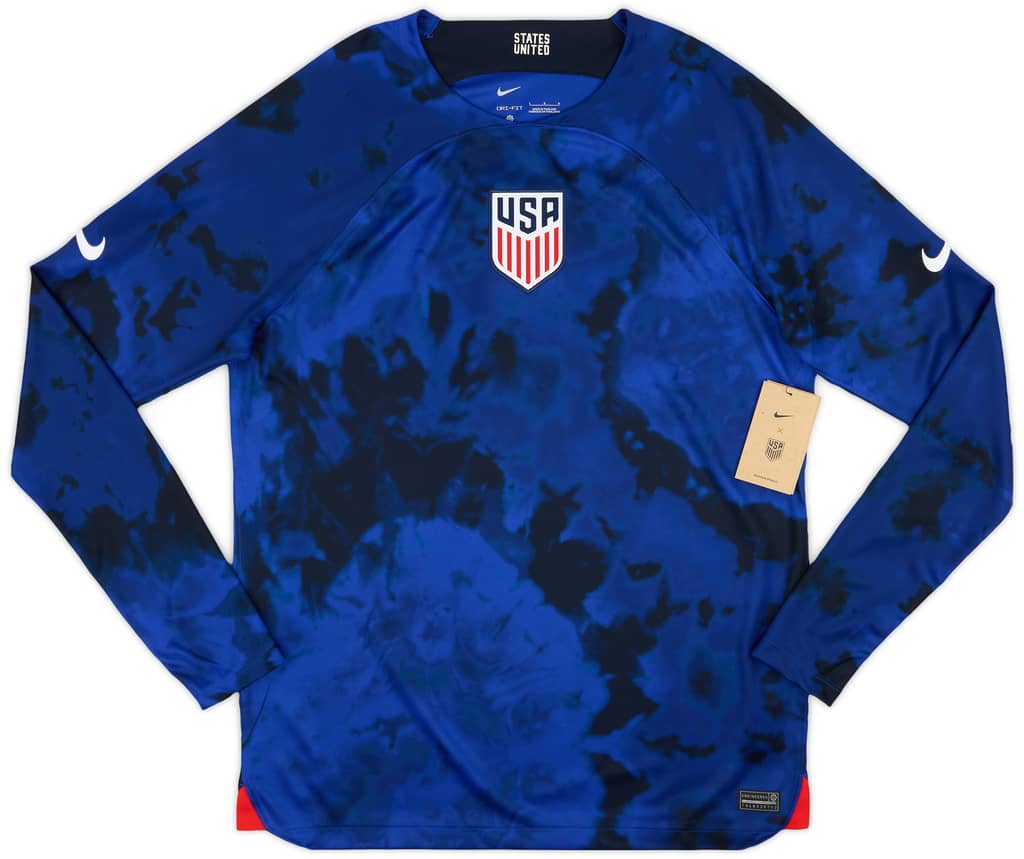 2022-23 USA Away L/S Shirt