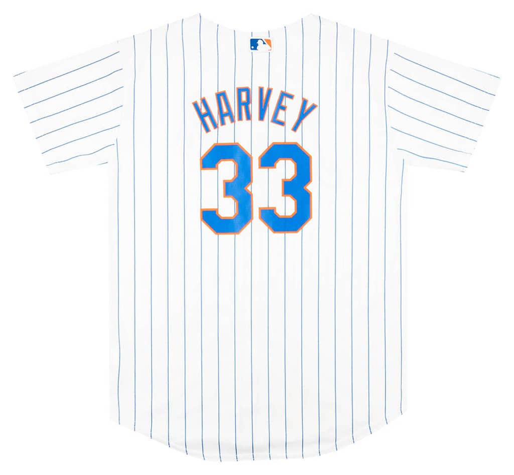 2015-18 New York Mets Harvey #33 Majestic Cool Base Jersey (Home) Y