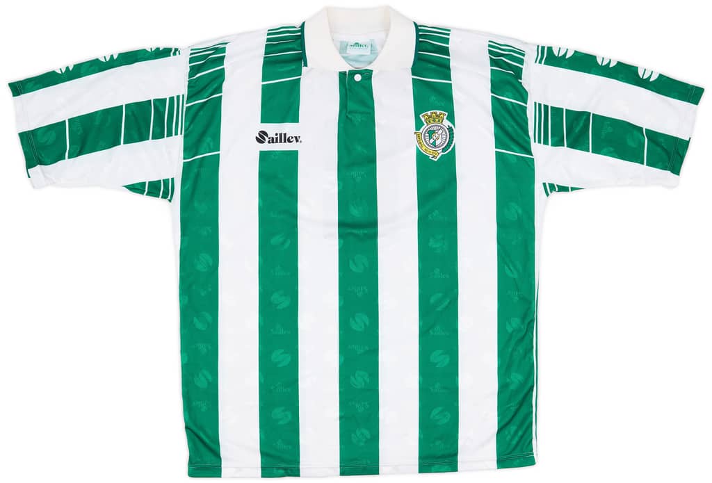 1999-00 Vitória de Setúbal Match Worn Home Shirt Mamede #6