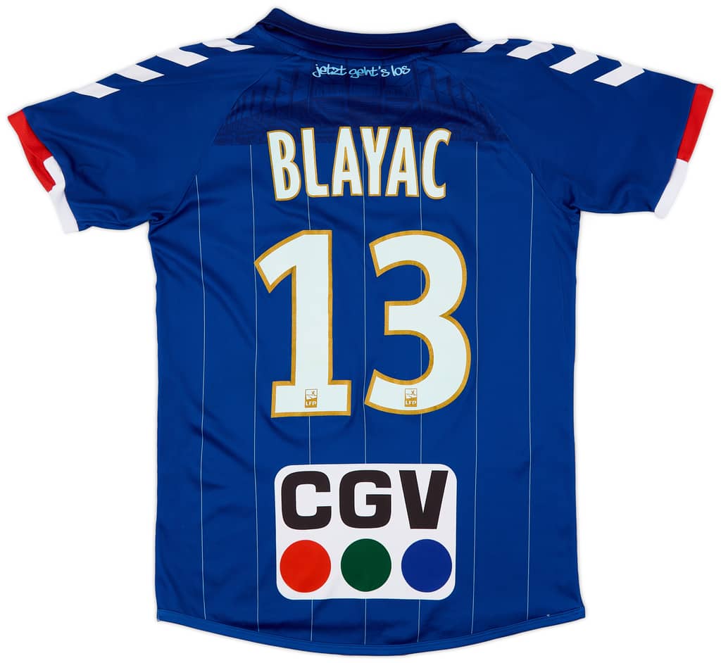 2016-17 Strasbourg Home Shirt Blayac #13 - 8/10 - (S)