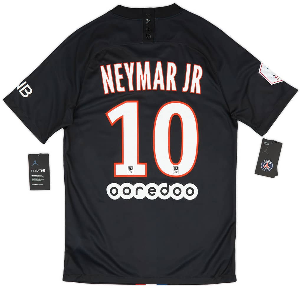 2019-20 Paris Saint-Germain x Air Jordan Fourth Shirt Neymar Jr #10 (S)