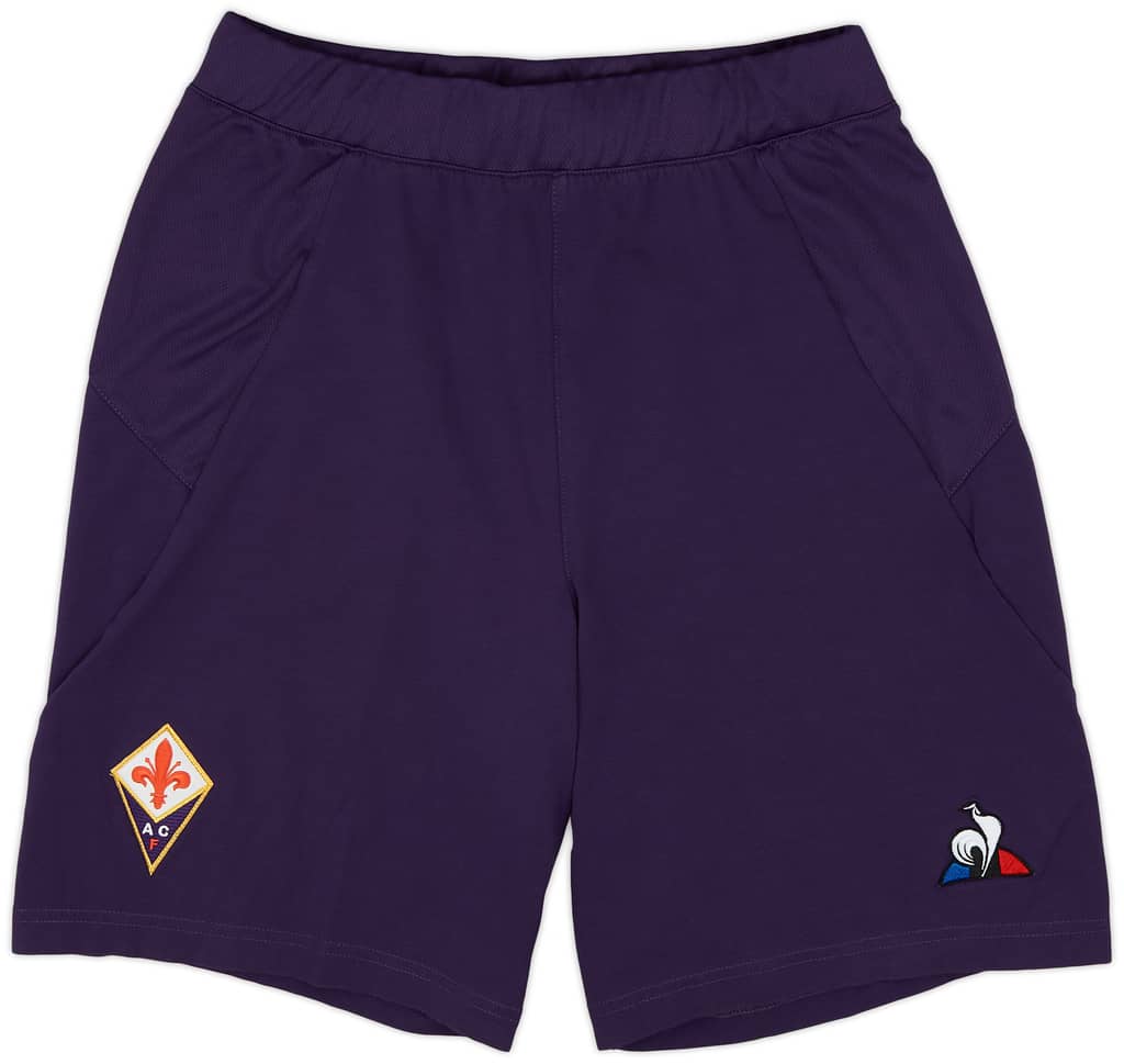2019-20 Fiorentina Le Coq Sportif Training Shorts - As New