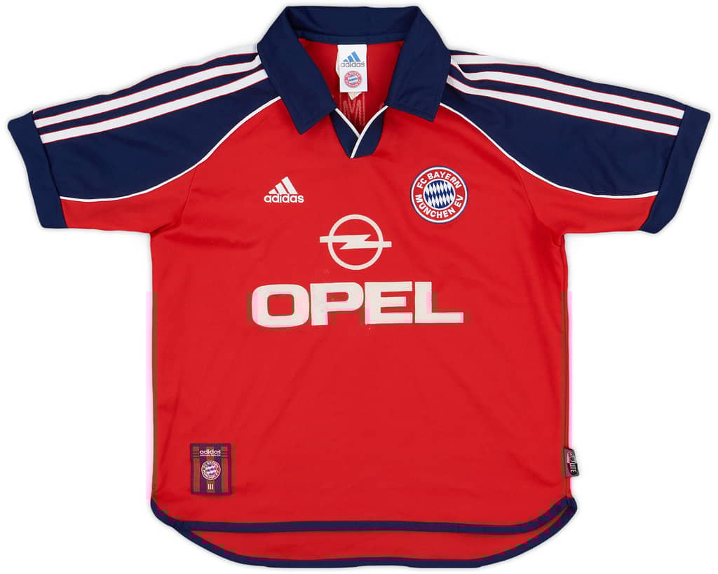 1999-01 Bayern Munich Home Shirt - 9/10 - (L.Boys)