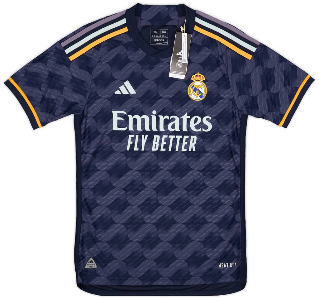 2023-24 Real Madrid Authentic Away Shirt Vini Jr. #7 (XS)