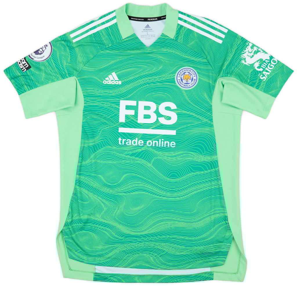 2021-22 Leicester Match Issue GK Shirt Ward #12