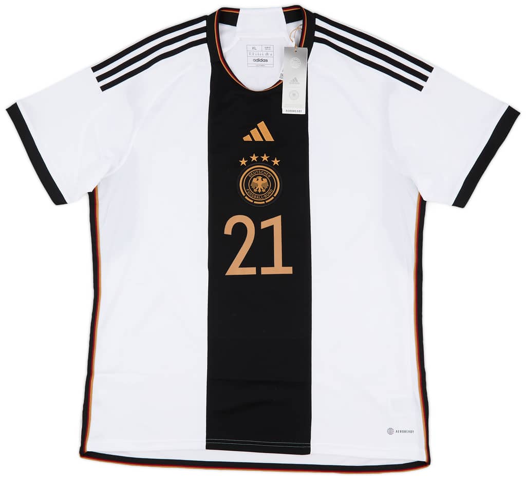 2022-23 Germany Home Shirt Gundogan #21 (XL)