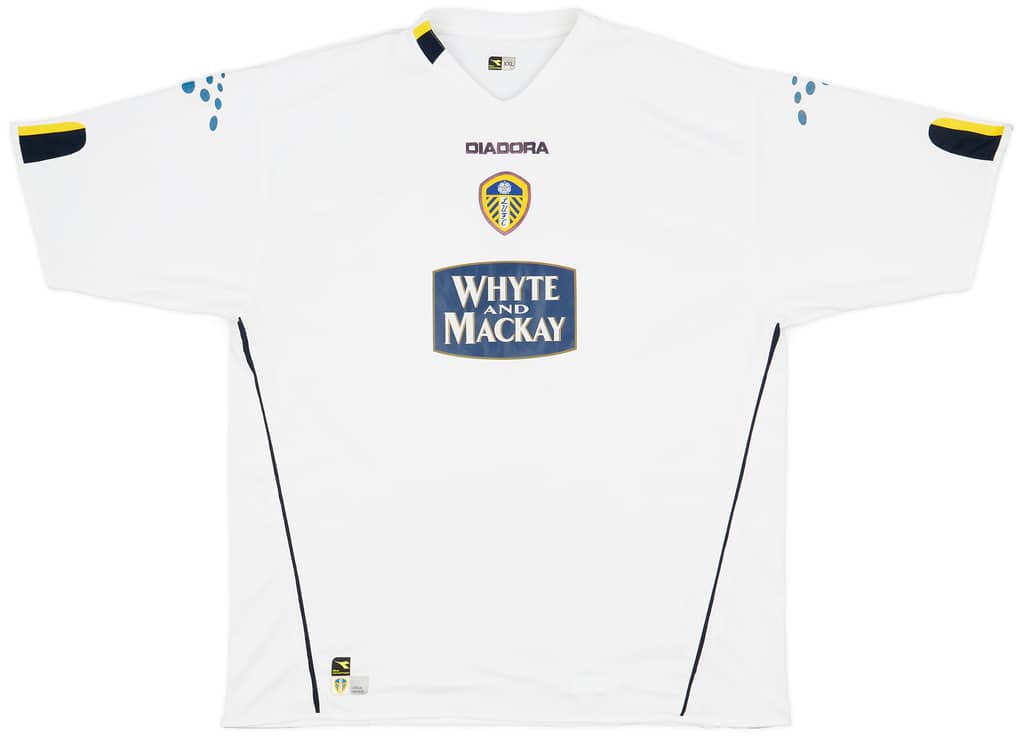 2004-05 Leeds United Home Shirt - 5/10 - (XXL)