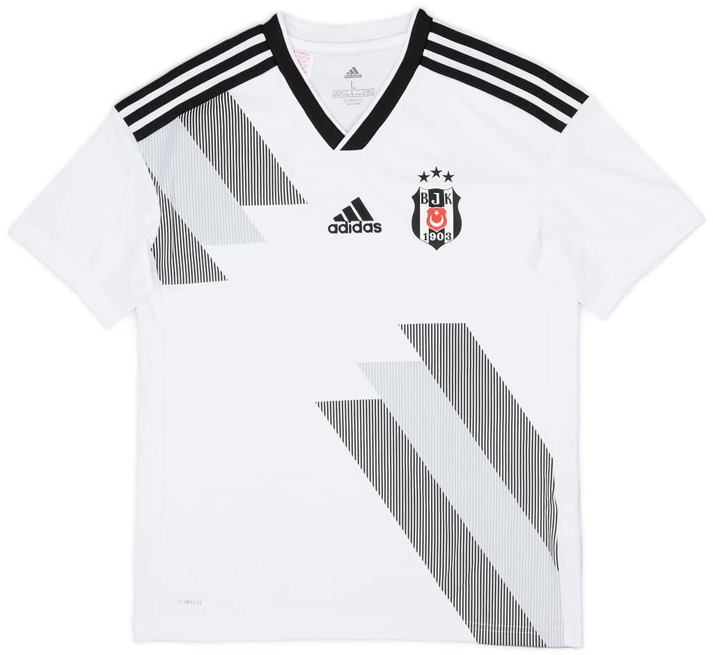2019-20 Besiktas Home Shirt - 7/10 - (L.Boys)