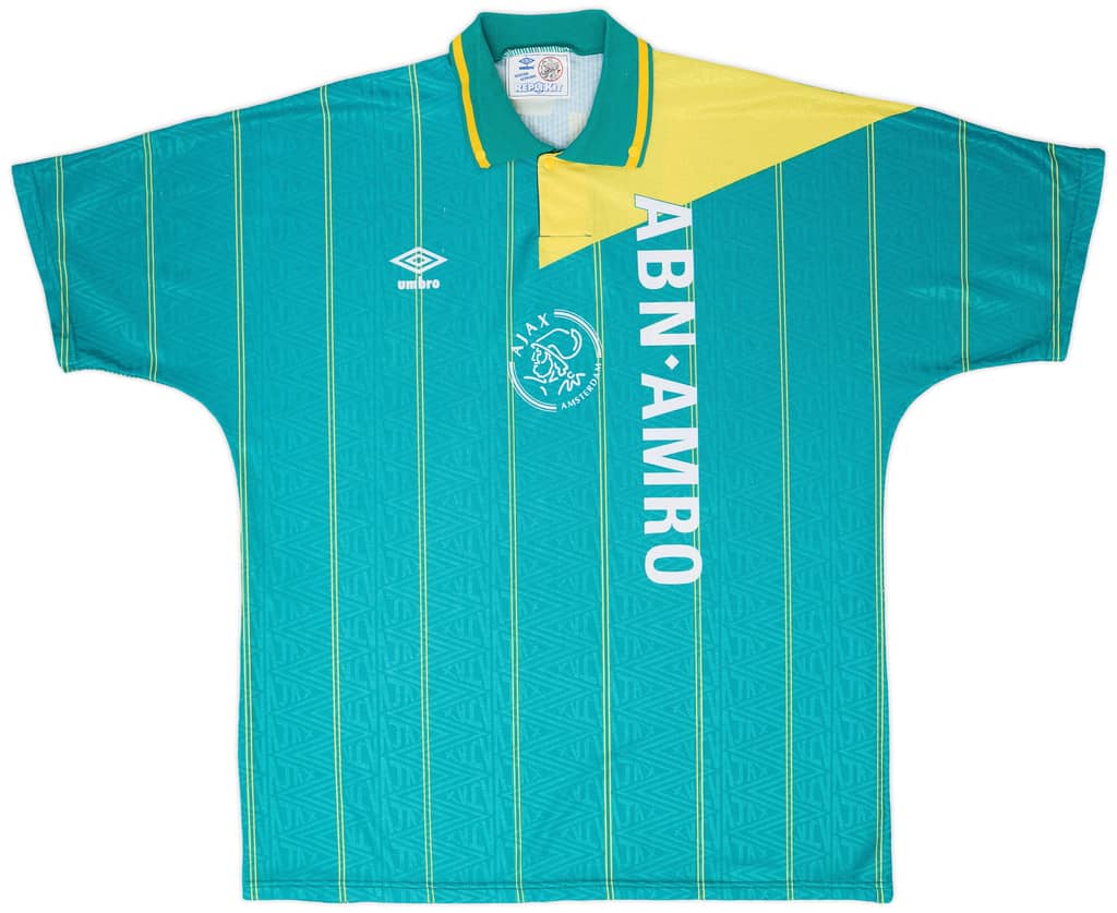 1991-93 Ajax Away Shirt - 8/10 - (XL)