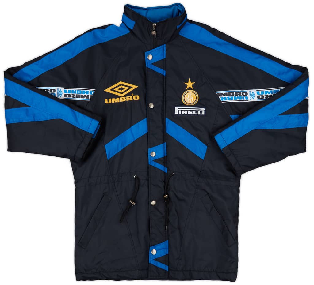 1997-98 Inter Milan Umbro Bench Coat - 7/10 - (Y)