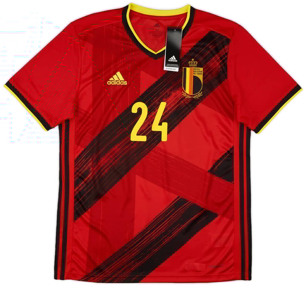 2020-21 Belgium Home Shirt Trossard #24 (M)