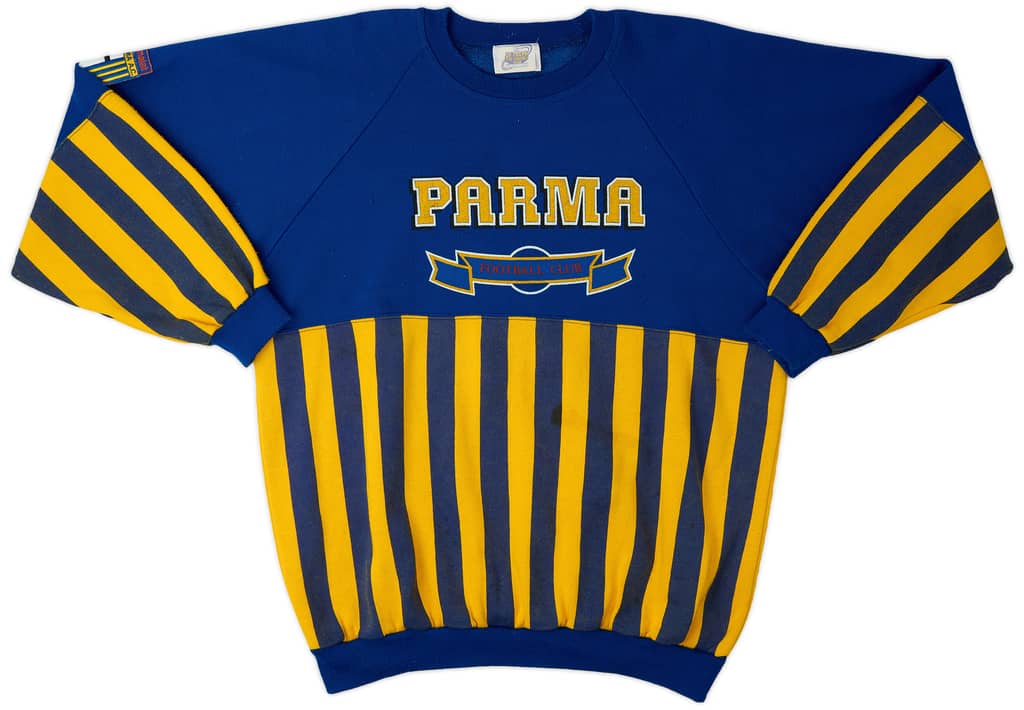 1990-91 Parma Le Felpe dei Grandi Club Sweat Top - 7/10 - (L)