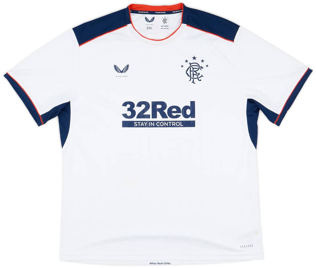 2020-21 Rangers Away Shirt - 8/10 - (3XL)