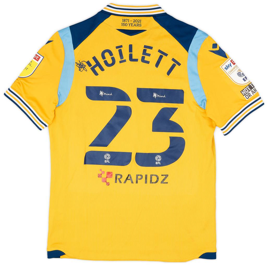 2021-22 Reading Match Issue Away Shirt Hoilett #23