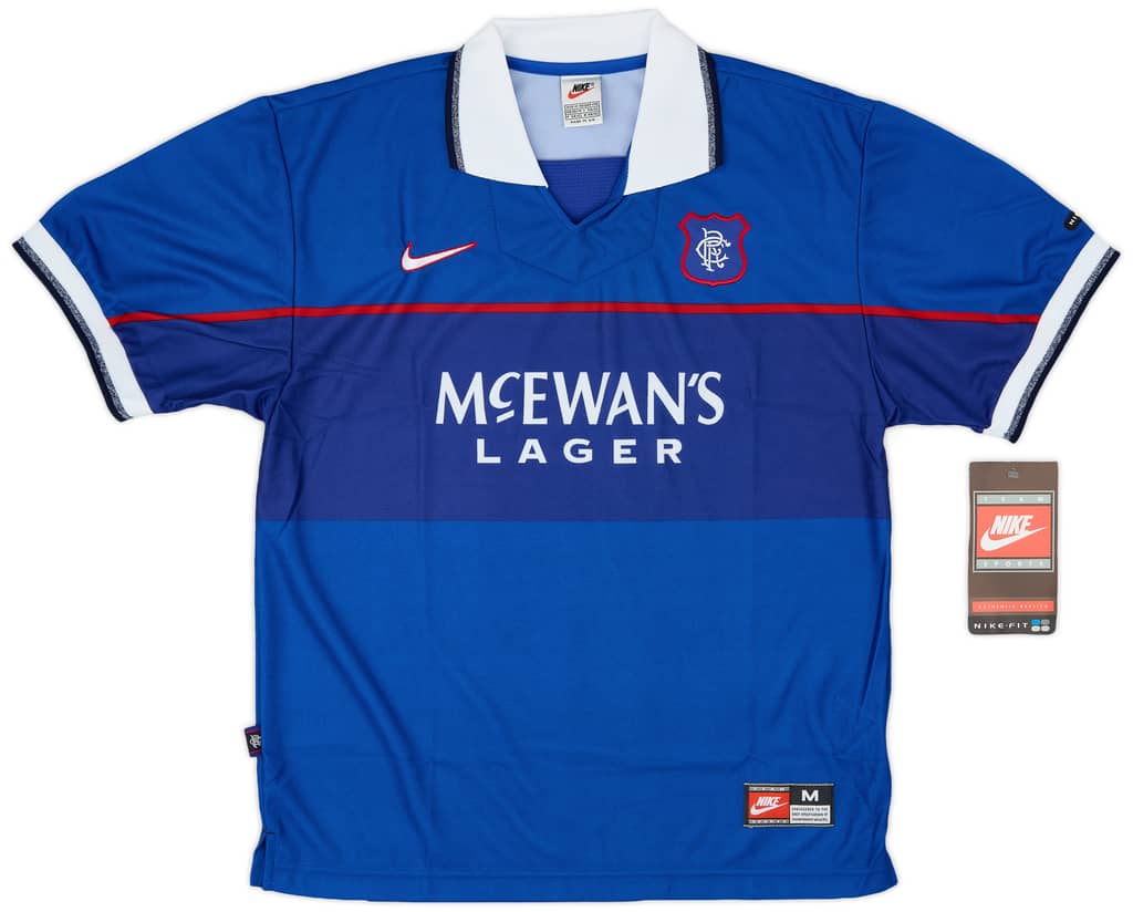 1997-99 Rangers Home Shirt Gascoigne #8 (M)
