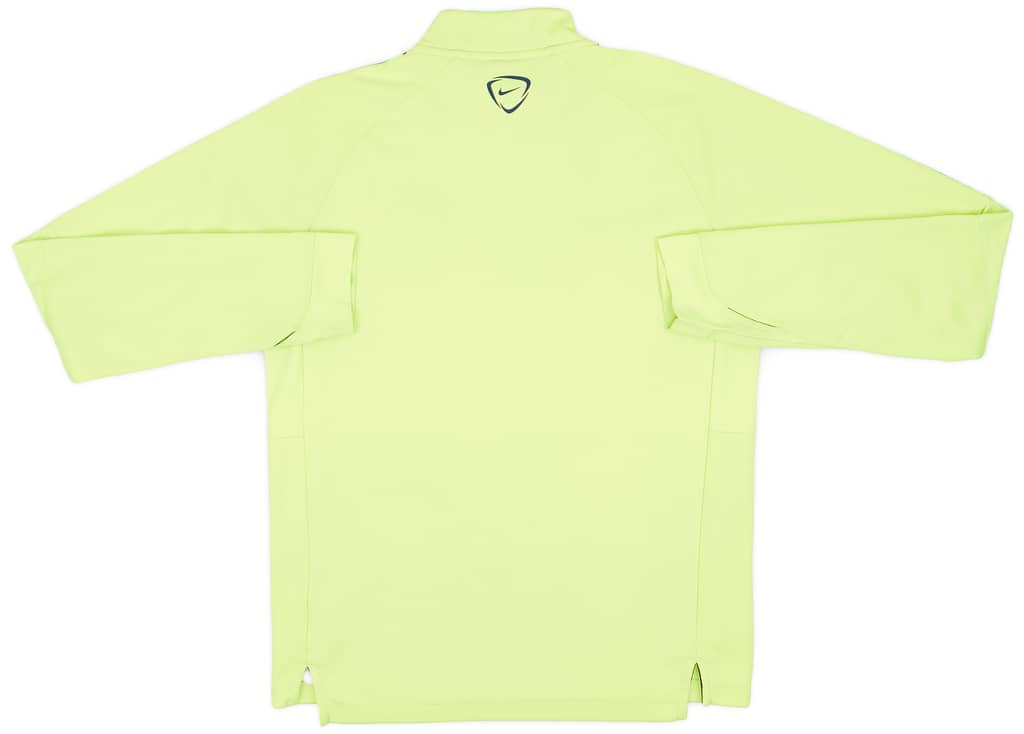 2014-15 Barcelona Nike 1/4 Zip Training Top - 9/10 - (M)
