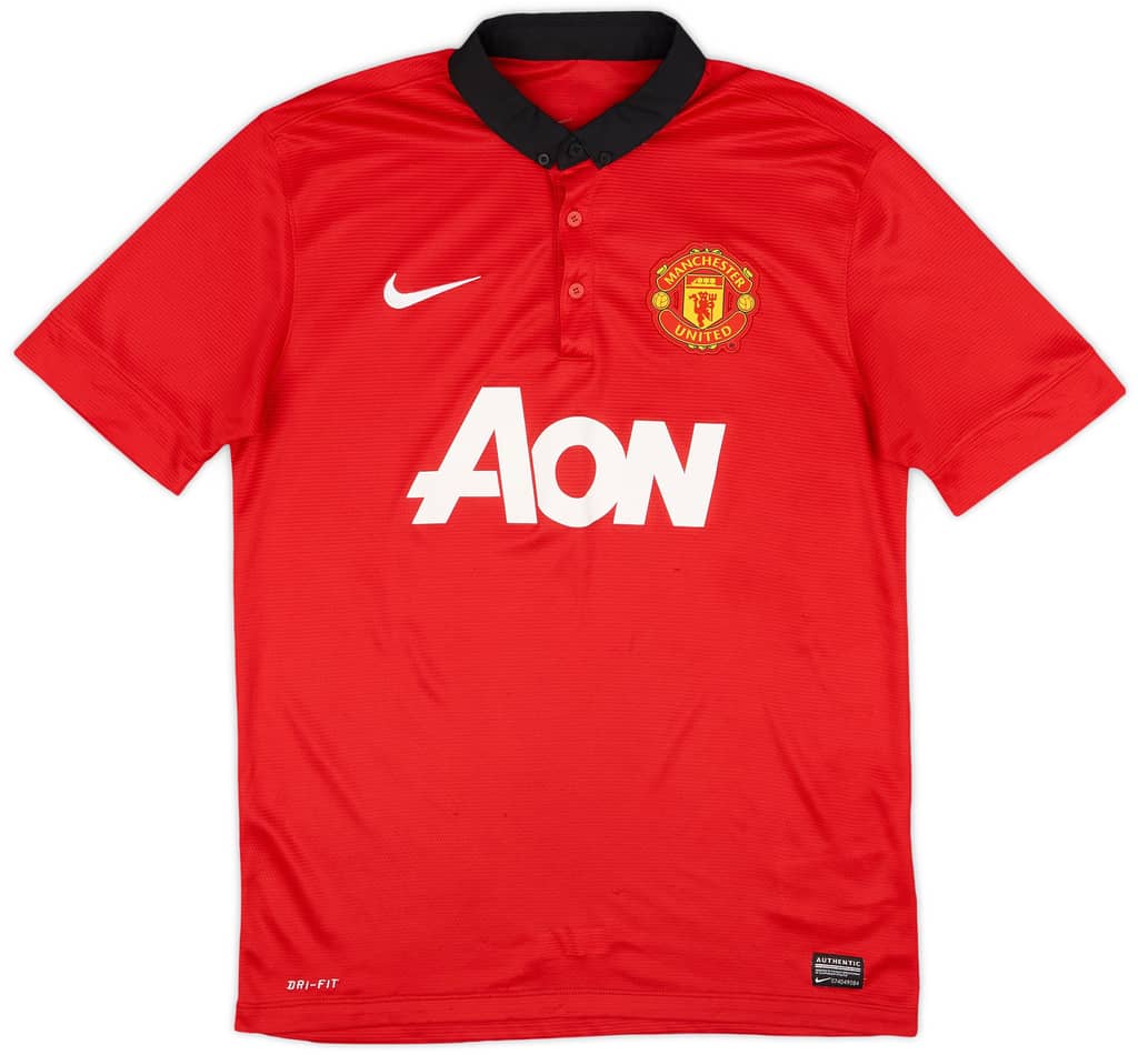2013-14 Manchester United Home Shirt v.Persie #20