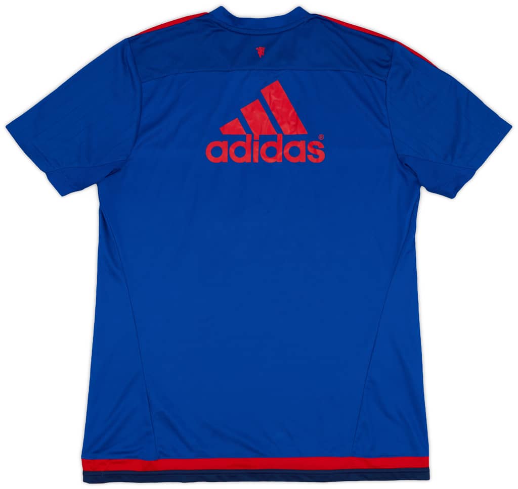 2015-16 Manchester United adidas Training Shirt - 9/10 - (L)