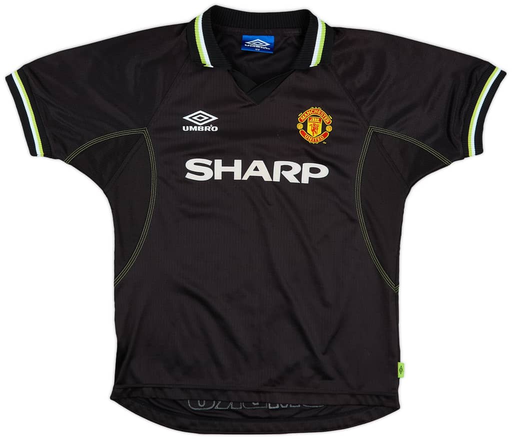 1998-99 Manchester United Third Shirt - 9/10 - (L.Boys)