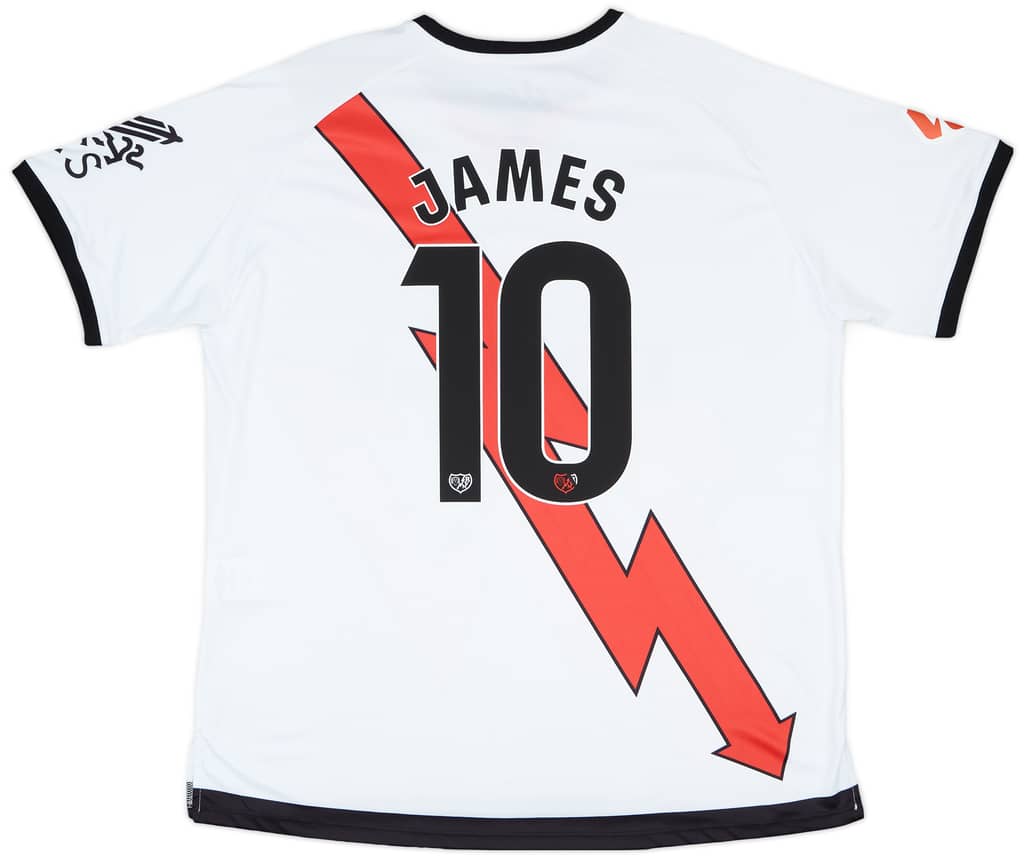 2024-25 Rayo Vallecano Home Shirt James #10