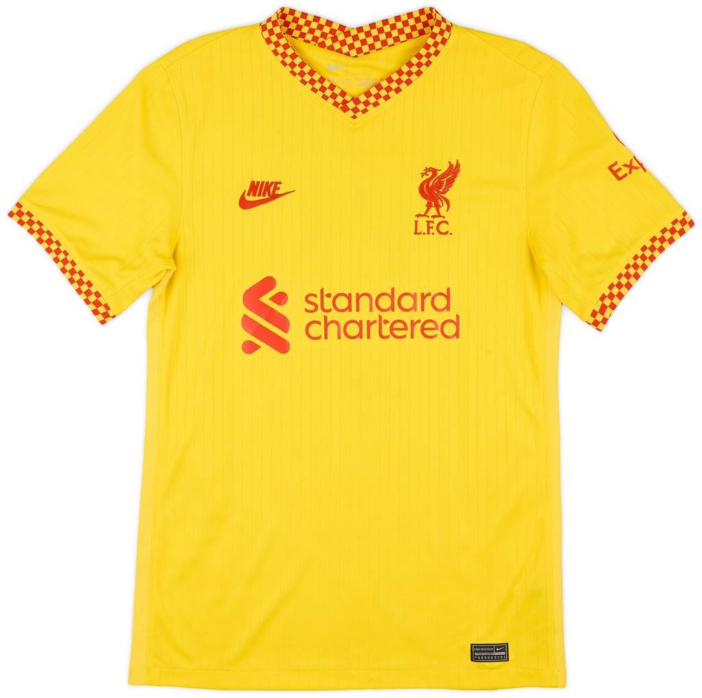 2021-22 Liverpool Third Shirt Virgil #4 - 6/10 - (S)