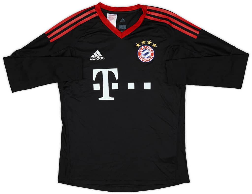 2017-18 Bayern Munich GK Shirt - 9/10 - (L.Boys)