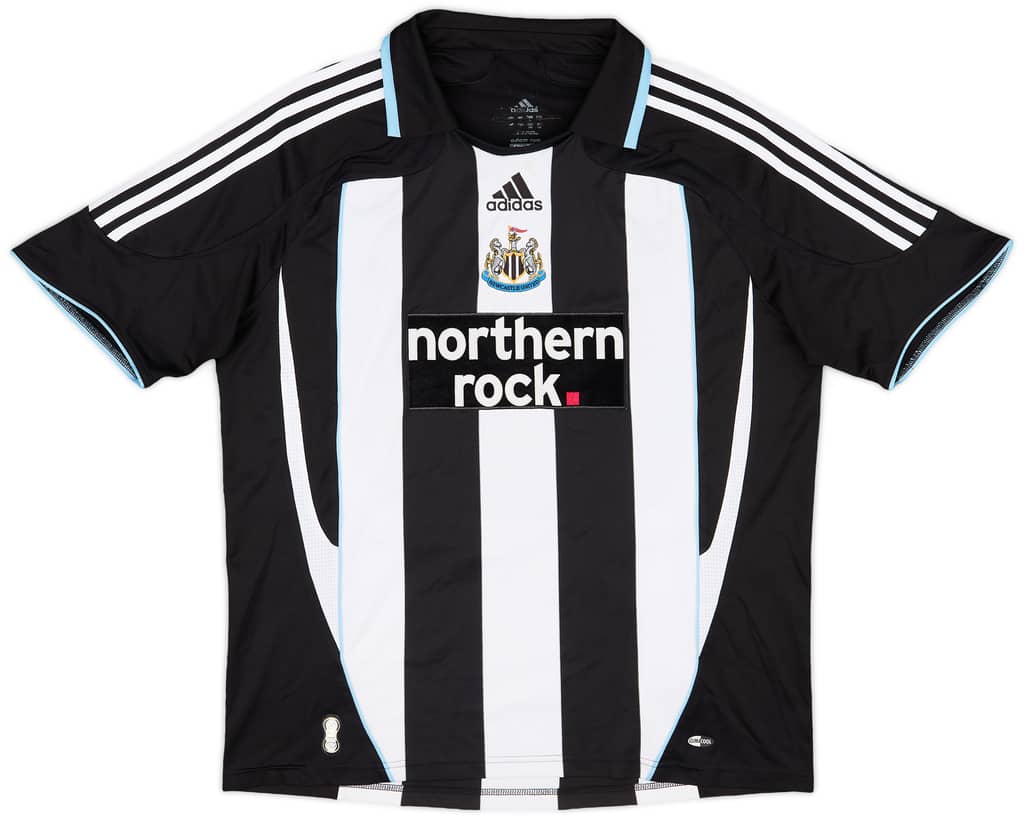 2007-09 Newcastle Home Shirt Ameobi #23 - 7/10 - (L)